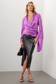 Paradisa Wrap Top by SIMKHAI for 60 Rent the Runway at Rent the Runway