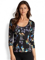 Paradise Print Top by Just Cavalli at Saks Fifth Avenue