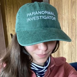 Paranormal Investigator Dad Hat Where Goth Meets Dad Jokes Wicked Clothes at Wicked Clothes