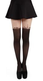 Paris Skyline Tights at Pamela Mann