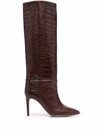 Paris Texas Stiletto 85 Boots Brown at Farfetch
