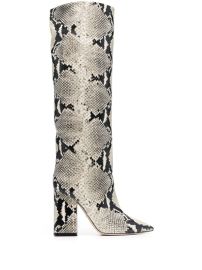 Paris Texas python-print 120mm Boots - at Farfetch