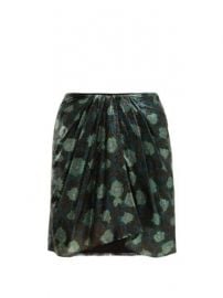 Paris silk-blend mini skirt at Matches