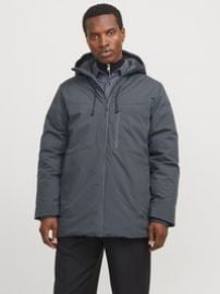 Parka Dark Grey Jack amp Jones at Jack and Jones