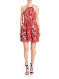 Parker - Dax Bandana Printed Dress at Saks Off 5th