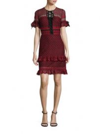 Parker - Emilia Ruffle Lace Dress at Saks Off 5th