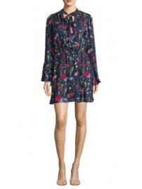 Parker - Valencia Silk Tunic Dress at Saks Fifth Avenue