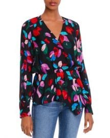 Parker Alyssa Floral Peplum Blouse Women - Bloomingdale s at Bloomingdales