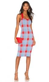 Parker Ayla Knit Dress in Plaid from Revolve com at Revolve