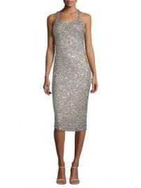 Parker Black - Sage Sleeveless Sparkle Dress at Saks Fifth Avenue