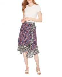 Parker Collins Combo Skirt at Neiman Marcus