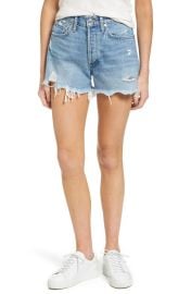 Parker Distressed Denim Shorts by Agolde at Nordstrom