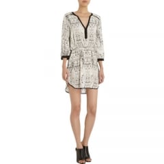 Parker Printed Medium Sleeve Dress at Barneys