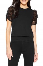 Parker Tash Knit Puff Sleeve Top   Nordstrom at Nordstrom