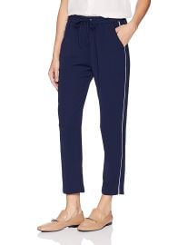 Parker Women s Cassius Relaxed Stripe Elastic Waist Pant at Amazon