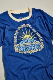 Parks Project Rocky Mountain Sunrise Ringer Tee at Urban Outfitters