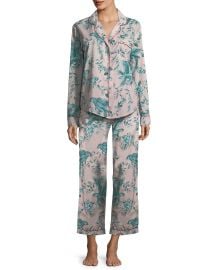 Parrots Long Pajama Set at Desmond & Dempsey