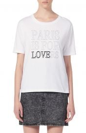 Pary Paris Is For Lovers Graphic Cotton Tee at Nordstrom