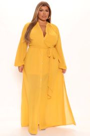 rebellious fashion satin dress Demirjuv (Mustard) XS / Mustard main image 0