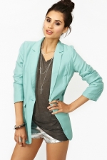 Pastel blazer from Nasty Gal at Nasty Gal