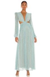 PatBO Lurex Cutout Gown at Revolve