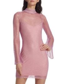 PatBo Rhinestone Embellished Minidress at Saks Off 5th