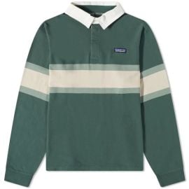 Patagonia Midweight Rugby Shirt in Rugby Big Pinyon Green at END.