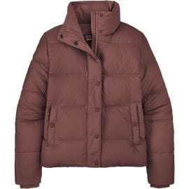 Patagonia Silent Down Jacket in Dark Ruby at Backcountry