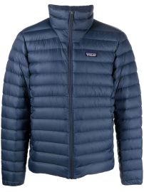 Patagonia logo-patch Padded Down Jacket - at Farfetch