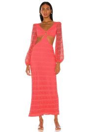 Patbo Crochet Cut Out Maxi Dress at Revolve