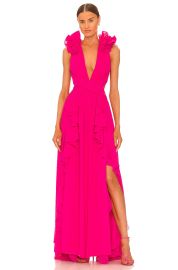 Patbo Flutter Sleeve Maxi Dress at Revolve