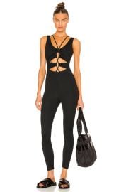 Patbo Lace Up Onesie at Revolve