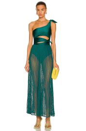 Patbo One Shoulder Lace Beach Dress at Forward