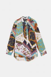 Patchwork Blouse by Zara at Zara