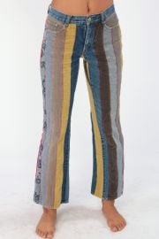 Patchwork Bootcut Jeans by No Boundaries at Shop Exile