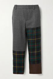 Patchwork Wool-Blend Pants by Monse at Net A Porter