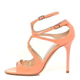 Patent Calfskin Lang Sandals by Jimmy Choo at Fashionphile