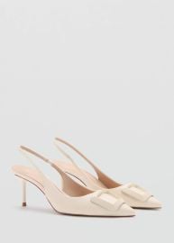 Patent heeled shoes - Women MANGO USA at Mango