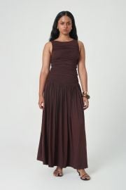 Patmos Dress - Dark Walnut Summer Away at Summer Away