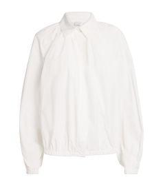 Patou White Volume Bubble Blouse Harrods US at Harrods
