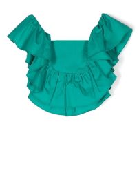 Patrizia Pepe Girl ruffle-detail Blouse - at Farfetch