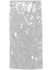 Patrizia Pepe Sequinned midi skirt at Farfetch