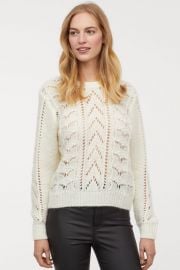 Pattern-knit Sweater at H&M