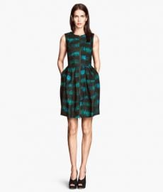 Patterned dress at H&M