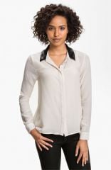 Patterson J Kincaid and39Mollowand39 Sequin Collar Blouse at Nordstrom