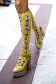 Paul Joe Sunflower Socks at Paul and Joe