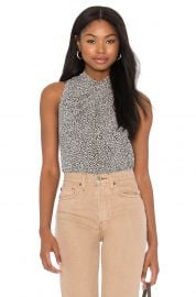 Paul Printed Pleated Top by Joie at Revolve