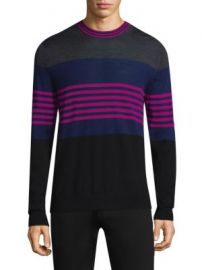 Paul Smith - Multi-Stripe Crewneck Sweater at Saks Fifth Avenue