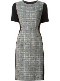 Paul Smith Black Label Tweed Panelled Dress - Chinand39s at Farfetch