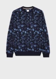 Paul Smith Cotton And Wool Blend Leopard Jacquard Sweatshirt at Paul Smith